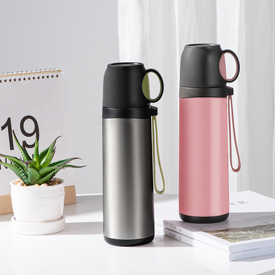 保温杯大容量水杯 带盖便携简约可爱杯子水壶