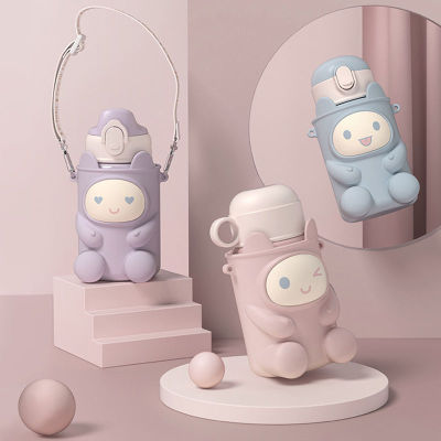 迷你可爱小巧保温杯 便携学生吸管儿童316不锈钢水杯