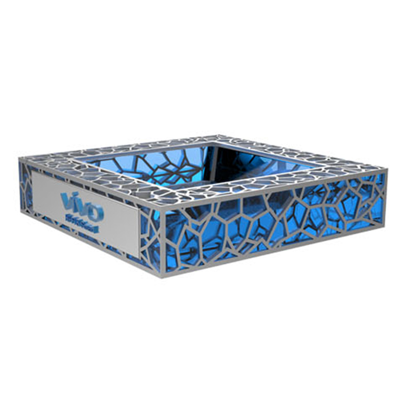 VIVO定制水立方造型烟灰缸纪念品