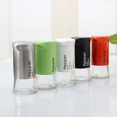 不锈钢五色椒盐瓶