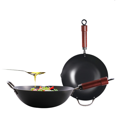 <b>无涂层熟铁锅</b>