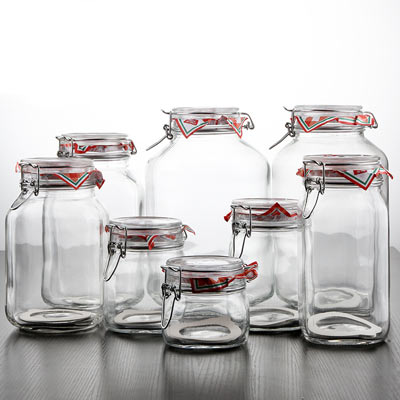 <b>无铅玻璃密封罐储物罐</b>