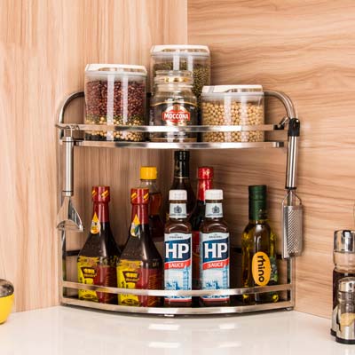 <b>台面拐角置物架</b>