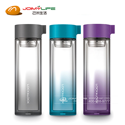 乐扣乐扣玻璃水杯定制