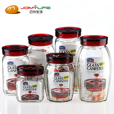乐扣乐扣 进口会呼吸的玻璃密封罐定制