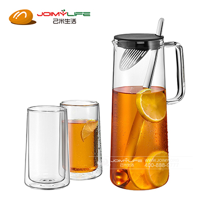 福腾宝滗水器 带两个双层玻璃杯定制