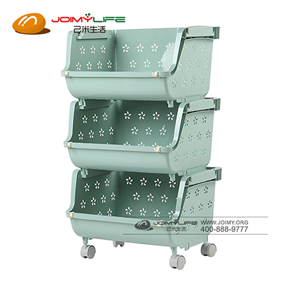 厨房置物架落地多层菜架子收纳架定制