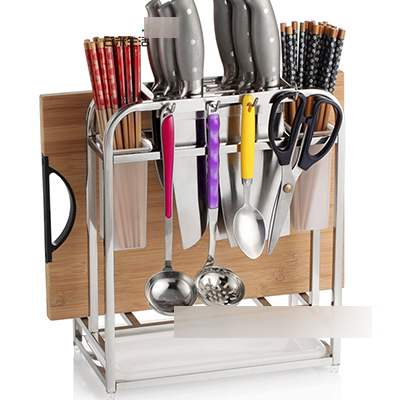 不锈钢刀架厨房用品砧板菜刀架定制