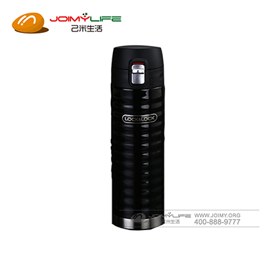 乐扣乐扣 不锈钢黑浪弹盖保温杯定制