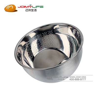 不锈钢洗米器淘米盆 家用洗菜漏盆沥水盆厨房工具定制