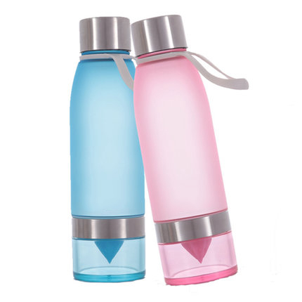 韩国创意便携磨砂塑料水杯子