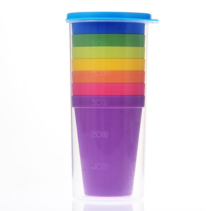 彩虹套杯 活动促销 团体定制