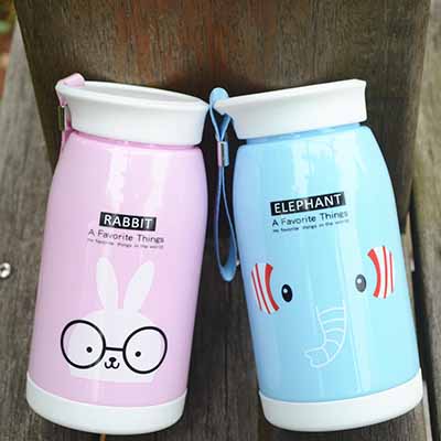 卡通动物儿童塑料杯