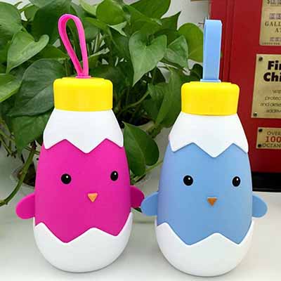 卡通小鸡食塑杯