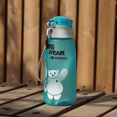 可爱卡通防漏塑料杯