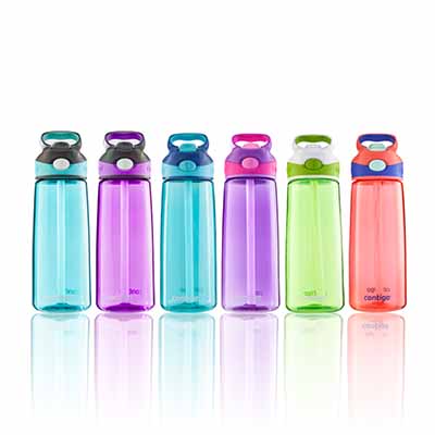 便携水壶运动带吸管水杯