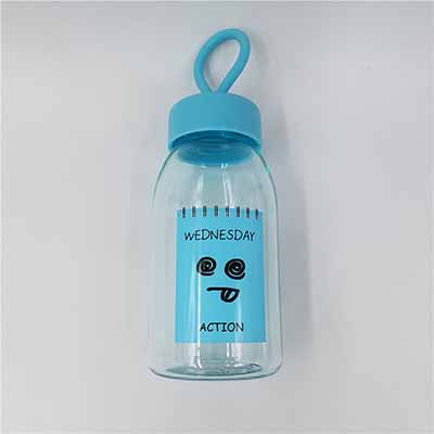 塑料水杯带提手大肚杯