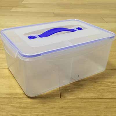 分格提手塑料保鲜盒