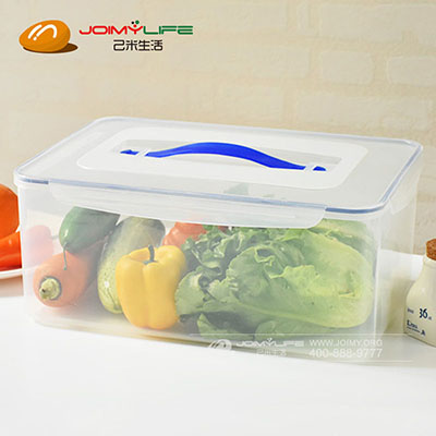 2019年8月 手提乐扣透明塑料保鲜盒定制