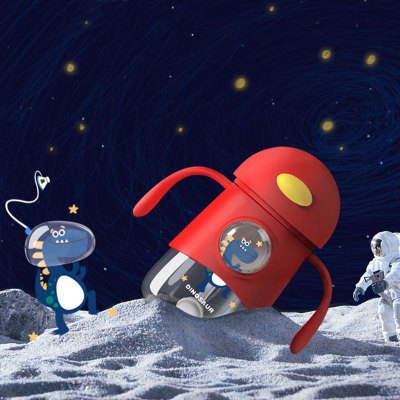 宝宝饮水杯定制 卡通塑料杯批发厂家 活动促销水