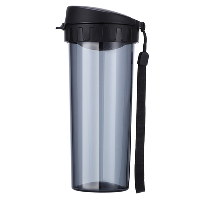 500ml便携防摔学生户外塑料杯 塑料广告杯定制印logo