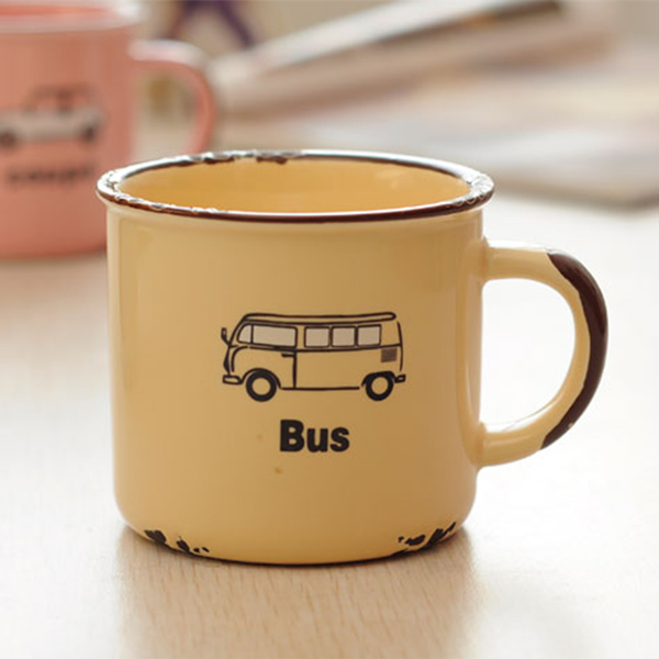 怀旧创意陶瓷杯子