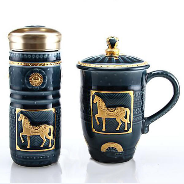 健康活瓷复古礼品套装