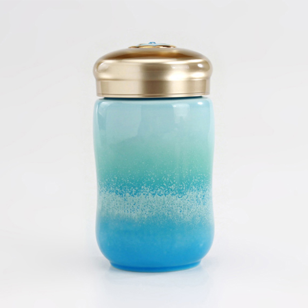 釉色经典米瓷随身杯