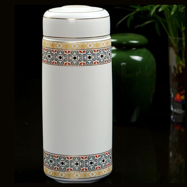 复古陶瓷保温杯