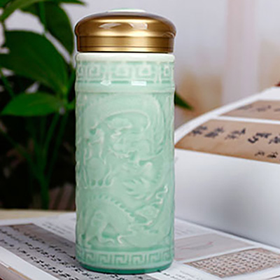 <b>养生陶瓷器随手保温杯</b>