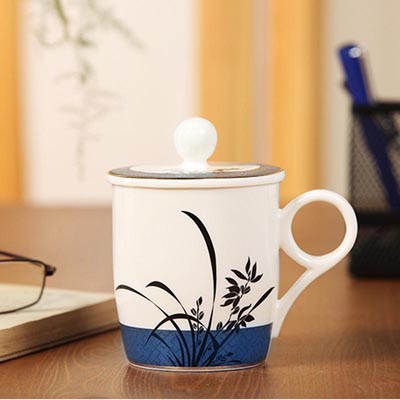 花木兰骨瓷会议杯