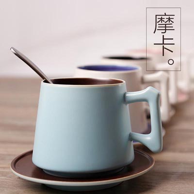 糖果色咖啡杯