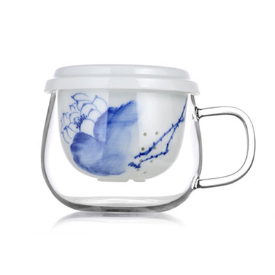 沁润创意陶瓷玻璃杯