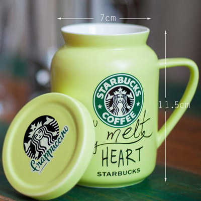 小清新星巴克牛奶杯