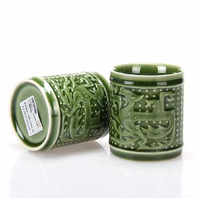 龙凤中杯2只套装礼盒