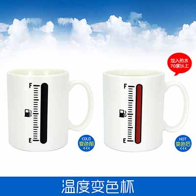 温度变色杯