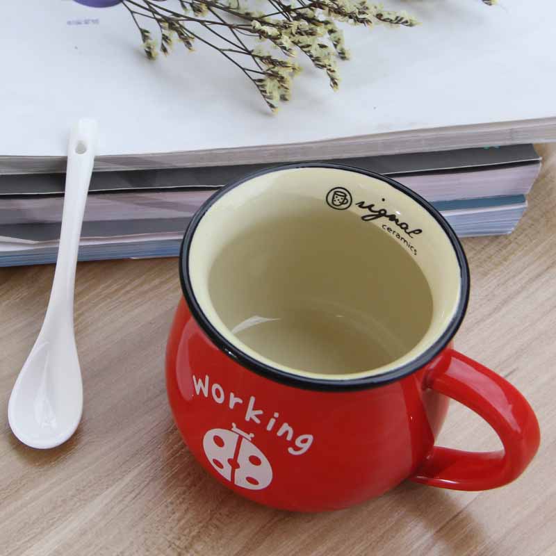 陶瓷大肚马克杯