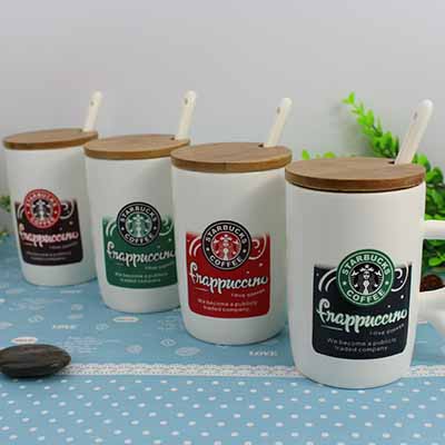 可乐陶瓷杯星巴克杯子