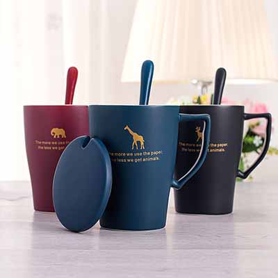 创意复古陶瓷马克杯