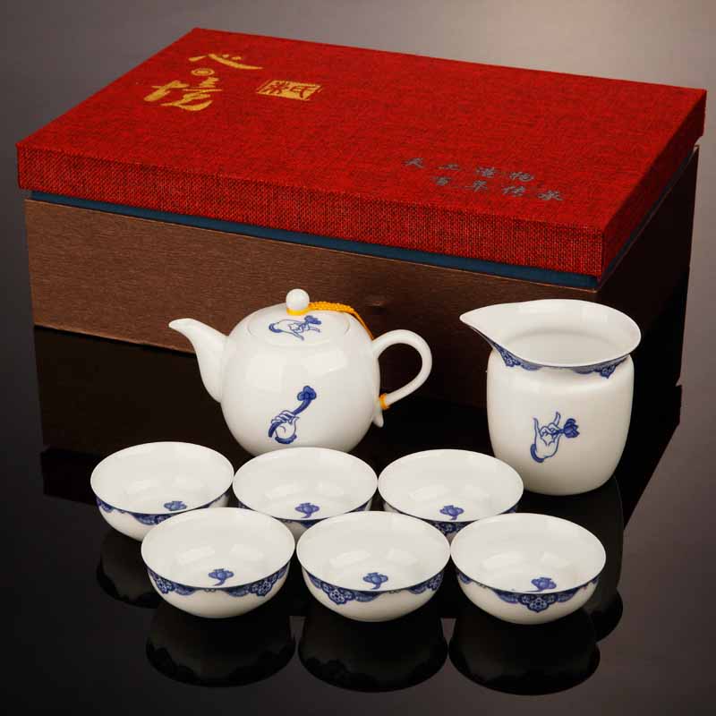 <b>功夫茶具套组青花瓷</b>