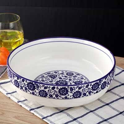 <b>青花瓷大号汤碗</b>