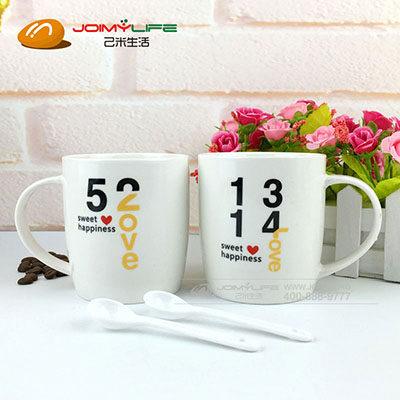 2019年8月 创意水杯节日礼品陶瓷水杯定制