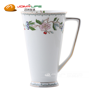 古典英式田园 高骨瓷描24k金边