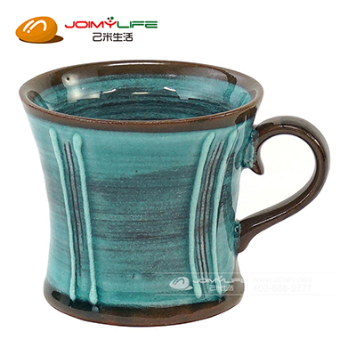 土耳其陶器 十草马克杯定制