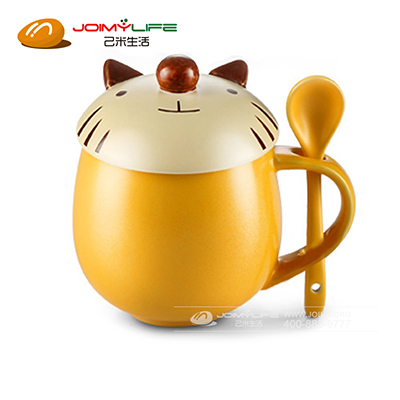 创意马克杯 可爱卡通水杯 定制