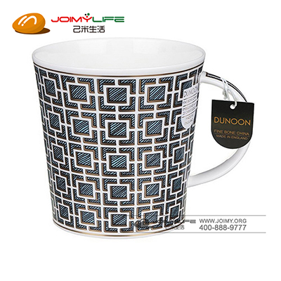 DUNOON骨瓷杯 马克杯烟水晶杯型定制(窗花)