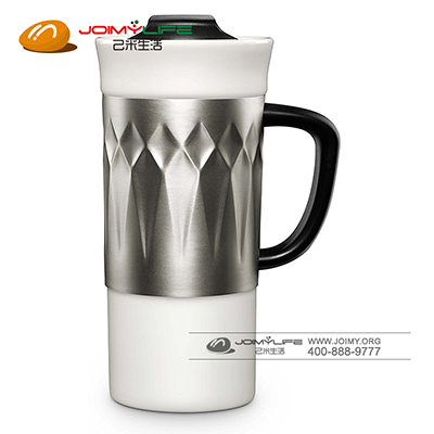 骨瓷陶瓷旅行杯带盖子定制