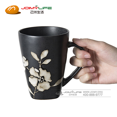 成琳创意手绘陶瓷杯 日式陶瓷马克杯定制(马克杯)