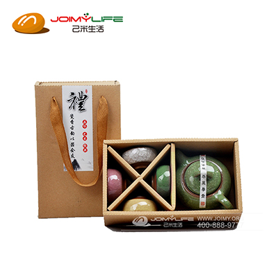 冰裂茶具套装 功夫茶具定制 整套茶具可加LOGO
