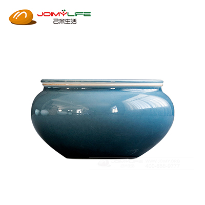 青瓷霁蓝建水 滤茶渣斗干泡茶道配件 茶具定制